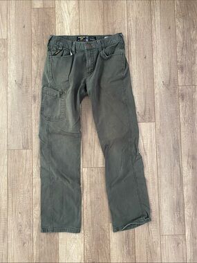 Ariat Men’s M4 Relaxed Straight Dark Olive Utility Pants